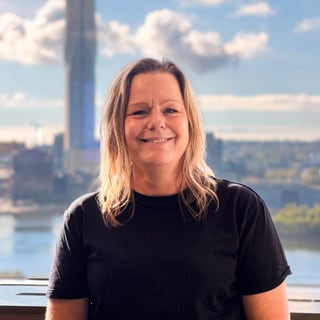 Porträtt av Therese Bethell